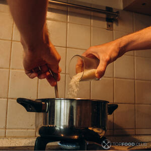 добавьте рис