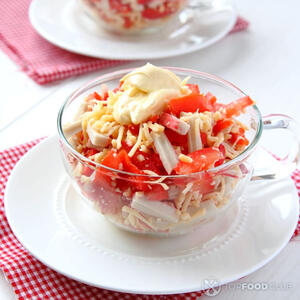 крабовый салат