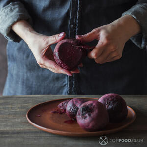 почистить свеклу