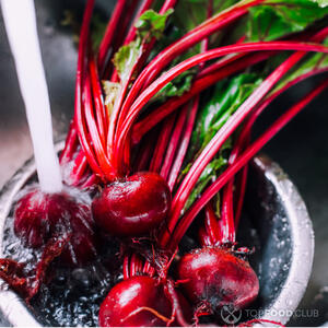 помыть свеклу