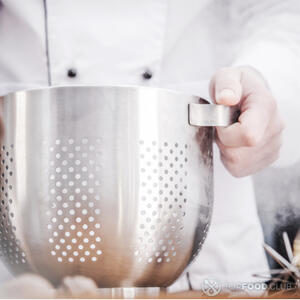 Откиньте на дуршлаг