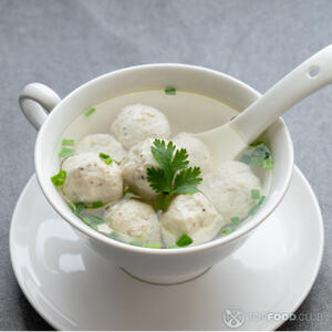 Нежный суп с фрикадельками