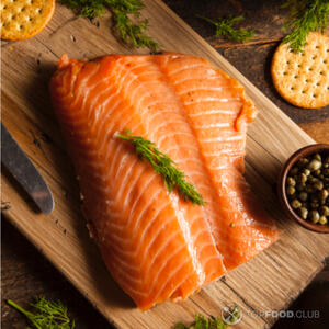 Копченый лосось