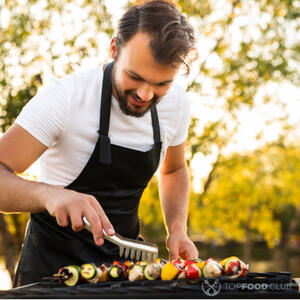 Овощи на мангале.