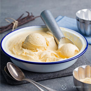 ванильное мороженое