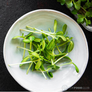 Микрозелень промыть