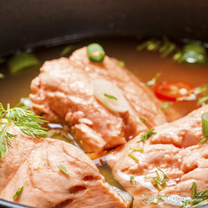 Рыба вареная