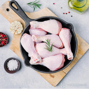 обжариваем курицу