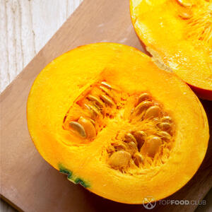 чистим тыкву