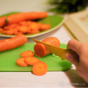 Морковь кружочками