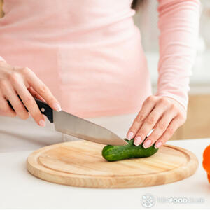 Огурец резать