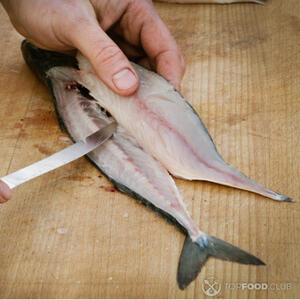 Нарезанная рыба