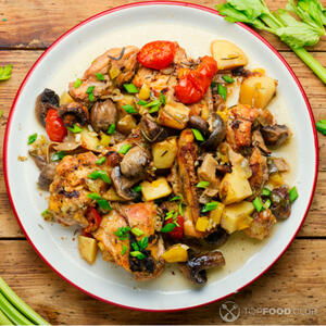 Рагу с грибами