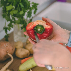 чистим перец