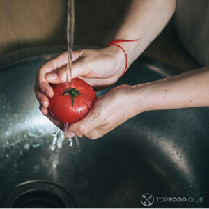 Помидор мыть