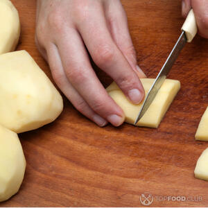 крупно нарезаем