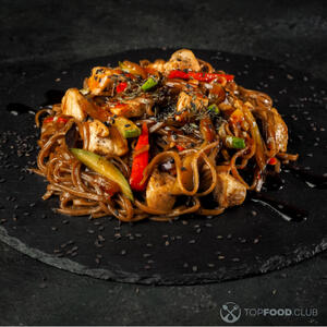 готовое блюдо яки соба