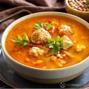 Суп с фрикадельками