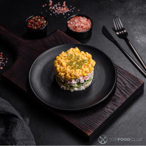 Салат с крабом