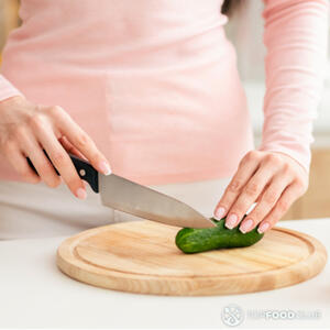 Огурец резать