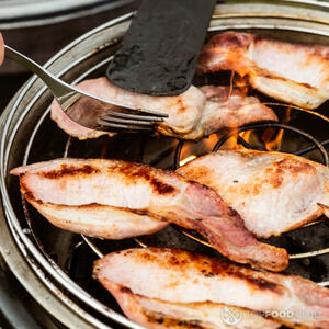 Обжарить бекон