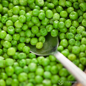 добавить зеленый горошек