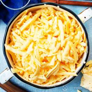 добавить тертый сыр