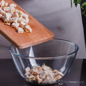 Пересыпать филе