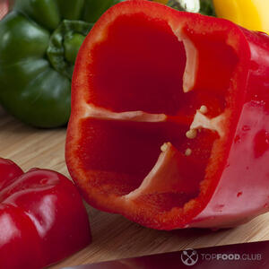 очистить перец от семян