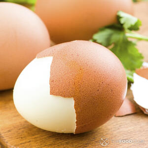 Очистить яйца