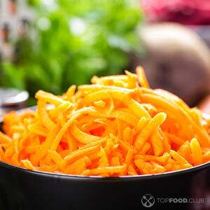 морковь натёртая