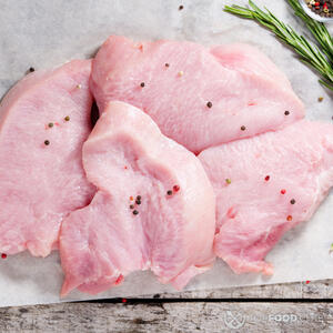 нарезанное филе индейки