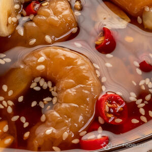 Креветки в соевом