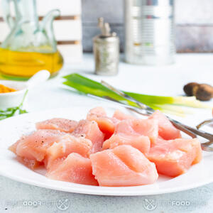 Режем филе.