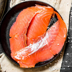 нарезать лосось