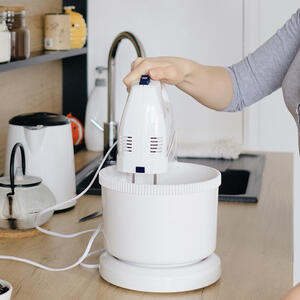 Можно использовать миксер