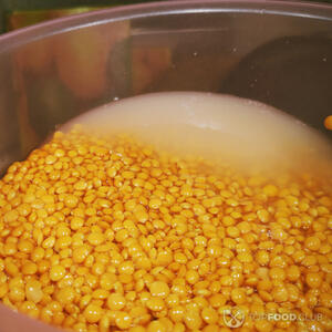 Подготовить чечевицу