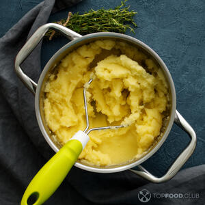 Размять картофель