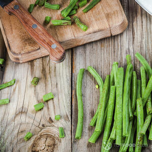 Резать фасоль