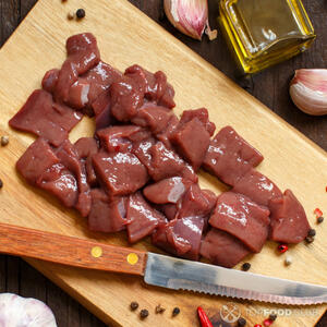 выкладываем печень