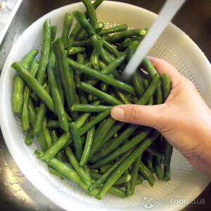 мыть фасоль