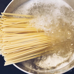 Отварить спагетти