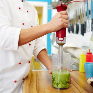 Grind all ingredients in a blender.