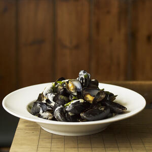 mussels preparation