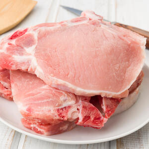 Beat pork chops