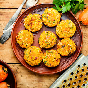 To form Potato Fritters.