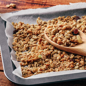 Bake the granola.