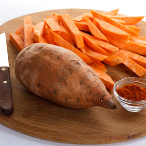 To cook sweet potatoes.