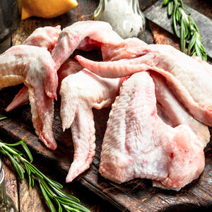 Drizzle the chicken and sweet potatoes with 2/3 of the oil and rub to coat evenly. 