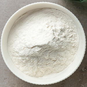 Combine salt and flour in a bowl.